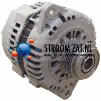 Dynamo Opel Astra 1.7Cdti met Vacuumpomp 100A en Vrijloop